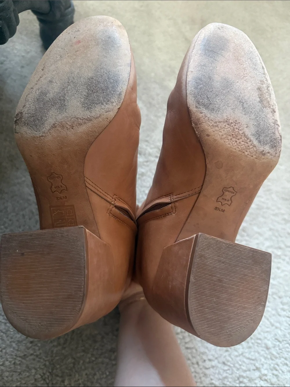 Tory Burch smooth cognac